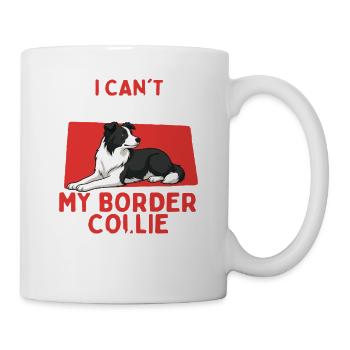 Mon border collie est allergique pour enfants Humour - Mug blanc - blanc - Droite