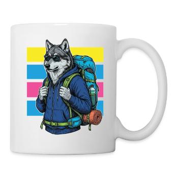 Randonnée - Aventure en plein air - Membre de l’équipe de randonnée - Mug blanc - blanc - Droite