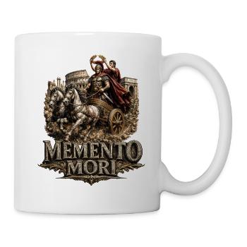 Römischer Kriegswagen, triumpfaler Einzug - Tasse - Weiß - Rechts