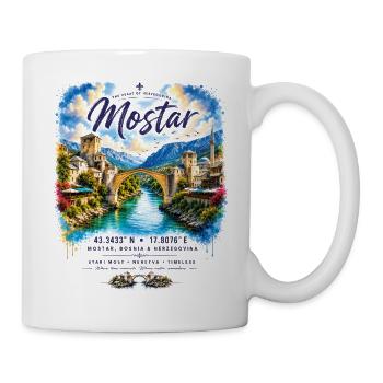 Été de Mostar - Mug blanc - blanc - Droite