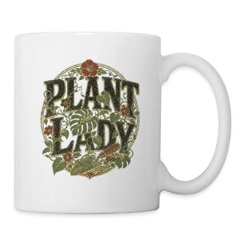 Garten Pflanzenliebe Zimmerpflanzen Botanik - Tasse - Weiß - Rechts