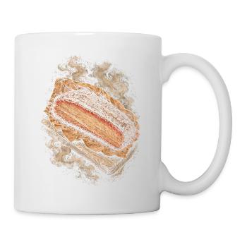 Concours de BBQ - Mug blanc - blanc - Droite