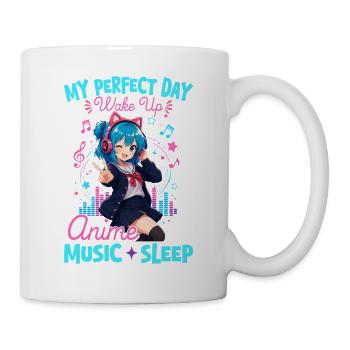 Anime and Music Chibi - Tasse - Weiß - Rechts