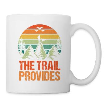 Randonnée sur sentier de montagne Randonnée en plein air Braconnage - Mug blanc - blanc - Droite