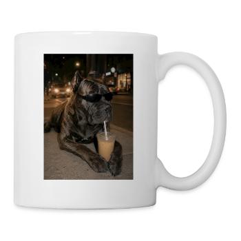 Cane Corso Iced Coffee Italian Mastiff - Mug - white - Right
