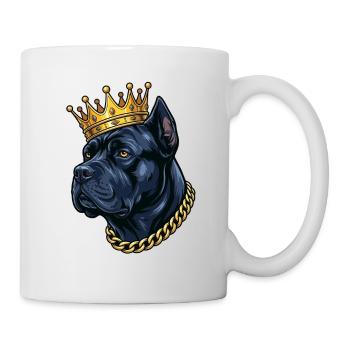 Cane Corso Crown Italian Mastiff Royal - Mug - white - Right