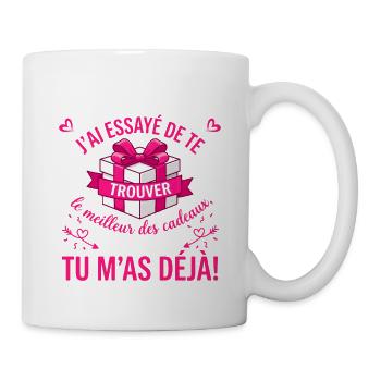 Belle Maman Humour Le Meilleur Cadeau - Mug blanc - blanc - Droite