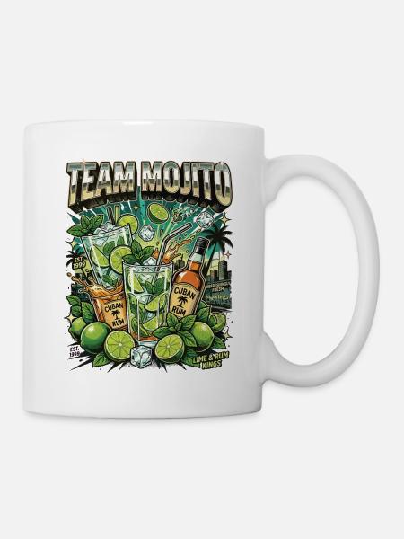 JGA Mojito Cocktail Barkeeper - Tasse - Weiß
