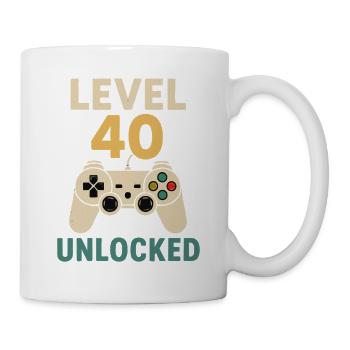 Contrôleur débloqué niveau 40 - Mug blanc - blanc - Droite