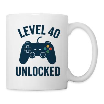 40th Birthday Gaming - Mug - white - Right