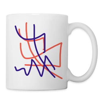 The most abstract work of art in the world - Mug - white - Right