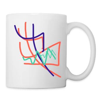 Le cadeau ultime de l’art abstrait - Mug blanc - blanc - Droite