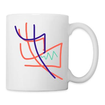 What do I give an artist? - Mug - white - Right