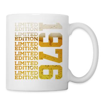 BIÈRE ÉDITION LIMITÉE 1976 50E ANNIVERSAIRE - Mug blanc - blanc - Droite
