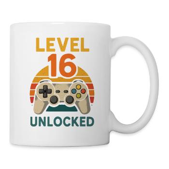 16e anniversaire - Mug blanc - blanc - Droite