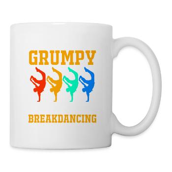 Breakdance - Tasse - Weiß - Rechts
