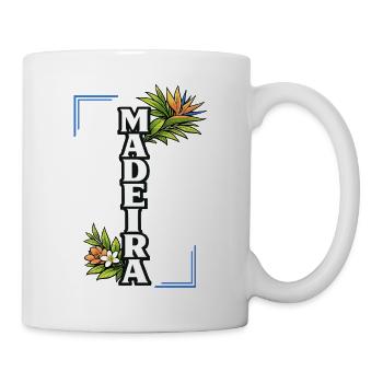 Madeira Blumeninsel Tropische Reiseliebe - Tasse - Weiß - Rechts