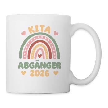  Kita Abgänger 2026 Eine Legende geht vom Gelände - Tasse - Weiß - Rechts