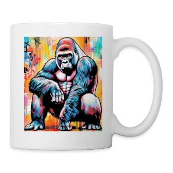 gorilla - Mug - white - Right