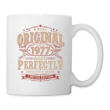 49th Birthday Gift Husband Original Vintage 1977 - Mug - white - Right