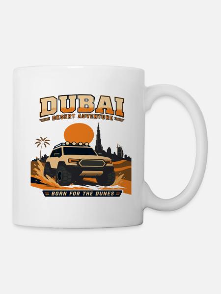 Dubai Desert Adventure - Mug - white