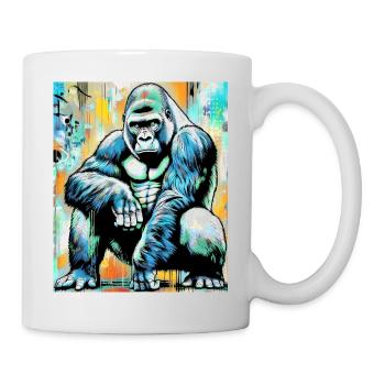 gorilla - Mug - white - Right