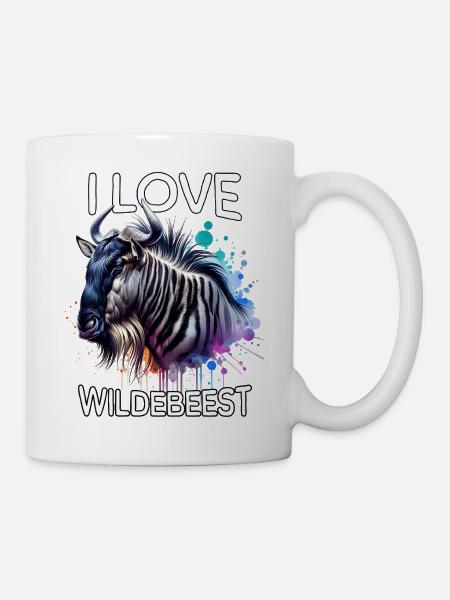 Team Gnu - Tasse - Weiß