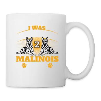 Normal 2 Malinois Ago Belgian Shepherd - Mug - white - Right
