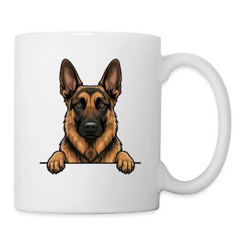 Propriétaire du berger maline-manoir belge - Mug blanc - blanc - Droite