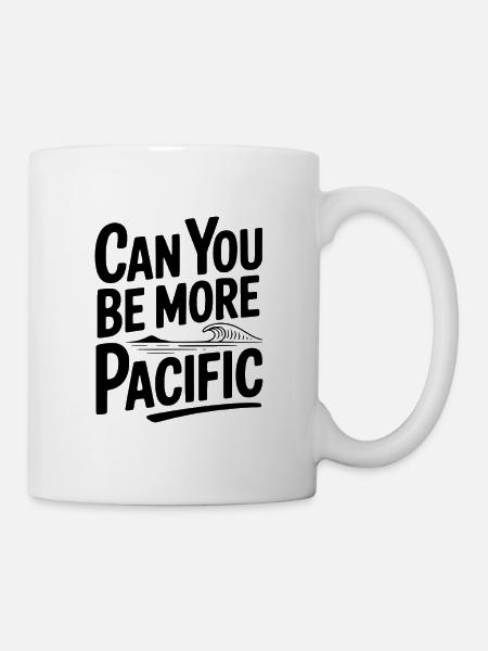 Kannst du ruhiger sein - Tasse - Weiß