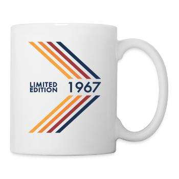 1967 Limited Edition Birthday Man Wife Vintage - Mug - white - Right