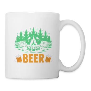 Hiking Mountain Trail Backpacking Outdoors Wildern - Tasse - Weiß - Rechts