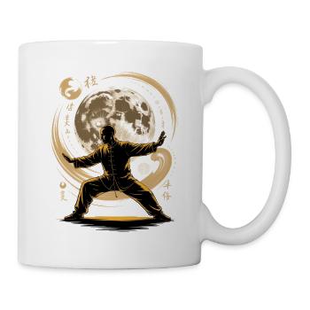 Tai Chi Zen Meditation – Chi Qigong Training - Tasse - Weiß - Rechts
