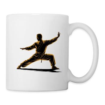 Tai Chi Zen Meditation – Chi Qigong Training - Mug - white - Right