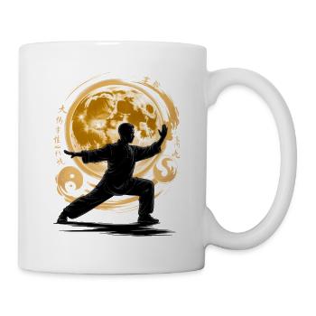 Tai Chi Zen Meditation – Chi Qigong Training - Mug - white - Right