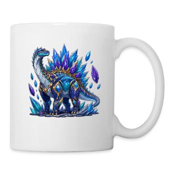 Dragon de Cristal Bleu de Glace - Mug blanc - blanc - Droite