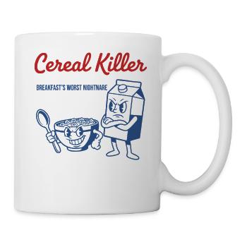 Breakfast Cereal Killer Breakfasts Worst Nightmare - Mug - white - Right