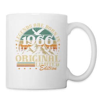Legends 1966 Vintage 60th Birthday Gift - Mug - white - Right