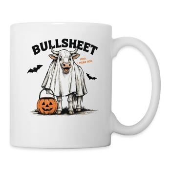 Vache drôle Halloween T Gardien de Zoo Fermier Hall - Mug blanc - blanc - Droite