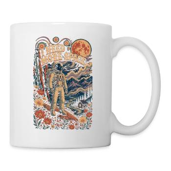 J’ai besoin de plus d’espace - Mug blanc - blanc - Droite