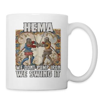 HEMA, Middle Ages & Knights' Tournaments HEMA Gift - Mug - white - Right