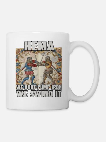 HEMA, Mittelalter & Ritterturniere HEMA Geschenk - Tasse - Weiß