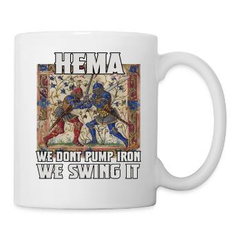 Chasseurs HEMA : Escrime historique et chevalerie - Mug blanc - blanc - Droite