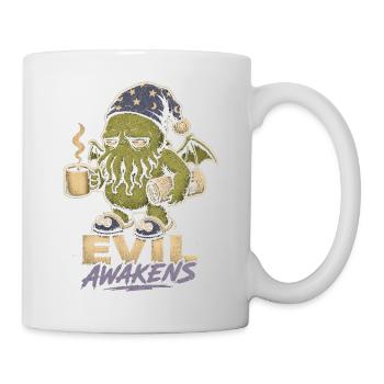 Evil Awakens : Café Cosmique - Mug blanc - blanc - Droite