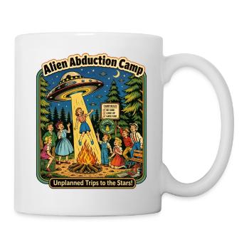 Alien Abduction Camp: Unplanned Trips - Mug - white - Right