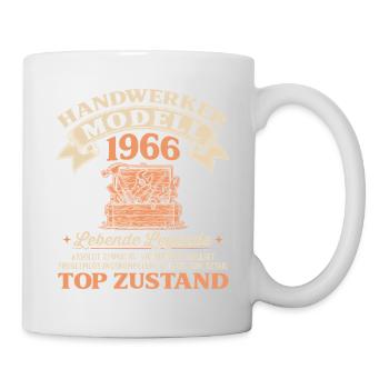 60. Geburtstag Handwerker Modell 1966 - Tasse - Weiß - Rechts