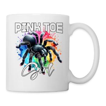 Pinktoe Rosafuss Tarantula Girl - Mug - white - Right