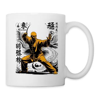 Tai Chi Zen Meditation – Chi Qigong Training - Mug - white - Right