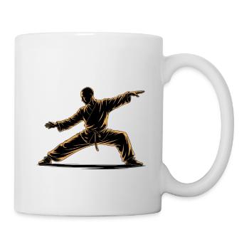 Tai Chi Zen Meditation – Chi Qigong Training - Mug - white - Right