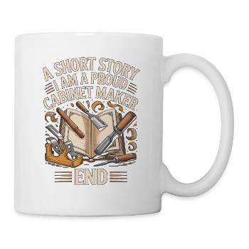 Ébéniste : une nouvelle : je suis expert en ébénistes - Mug blanc - blanc - Droite